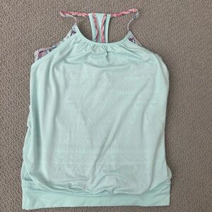 Ivivva by Lululemon "Double Dutch" Girls Tank, Size 14